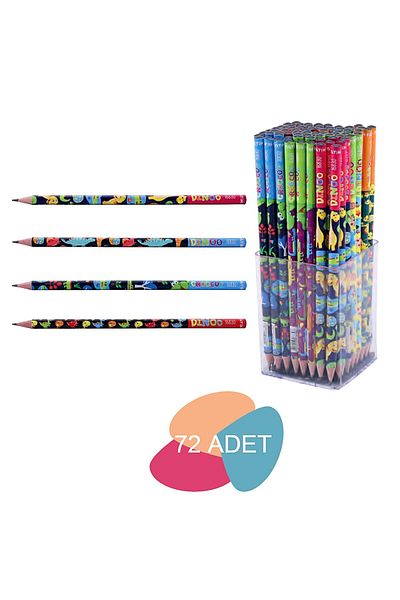Fatih Dınoo and Croccos 72 Piece Pencil Set