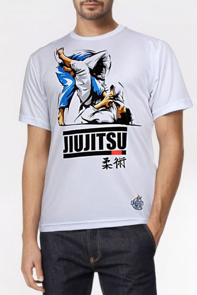 DO-SMAI Μπλουζάκι γυμναστικής με στάμπα Jiu Jitsu - Προπόνηση Muay Thai, Digital, Jit008