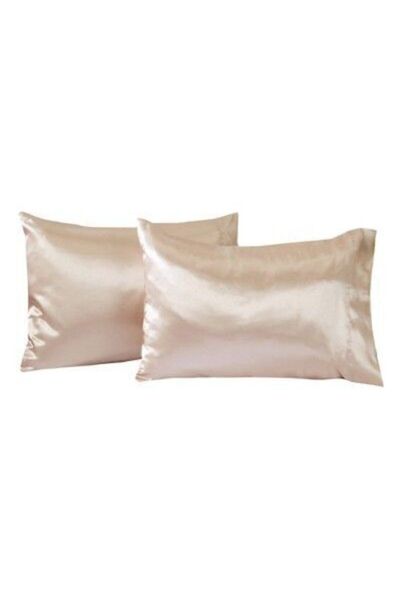 pistore Κρεμ Σατέν Μαξιλαροθήκη 50 Χ 70 2 Τεμάχια