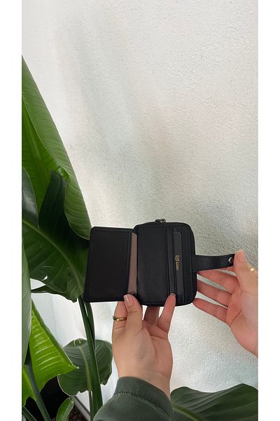 Garniy Unisex Γνήσιο Δερμάτινο Πορτοφόλι και Θήκη Κάρτας - Μοντέλο 3703