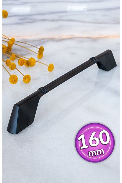SHAYMA SİYAH METAL KULP 160MM (16 CM) MOBİLYA KULPU,DOLAP KULPU,MUTFAK DOLAP ...