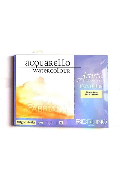 Fabriano Artistico Extra White Σημειωματάριο Υδατοχρώματος Cold Press 300g- 31x41 20 Φύλλα