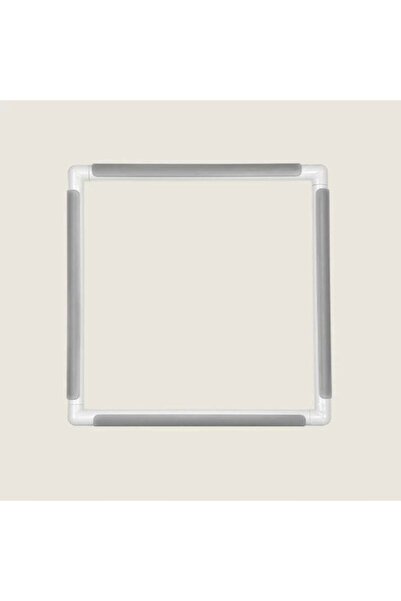 Genel Markalar Nakış Kasnağı 35,5 Cm X 35,5 Cm - Gri Klips / Pratikasnak Plus Kasnak