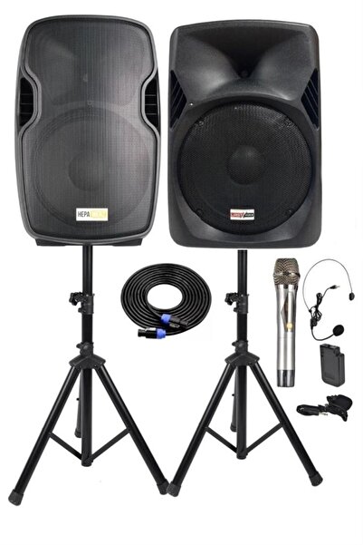 Hepa-Merz Hepa Merz Hs-1600eh-pak Şarjlı Taşınabilir Portatif Ses Sistemi Akt...