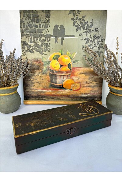 Genel Markalar Ahşap Takı Kutusu, Organizeri, Dolabı, Tesbih, Bıçak, Kolye, S...