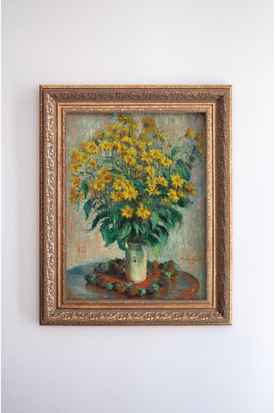 artflow Kudüs Enginar Çiçekleri - Çerçeve