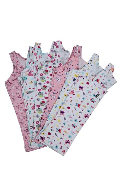 Tutku Elastane Printed Wide Strap Athlete 3 Pieces