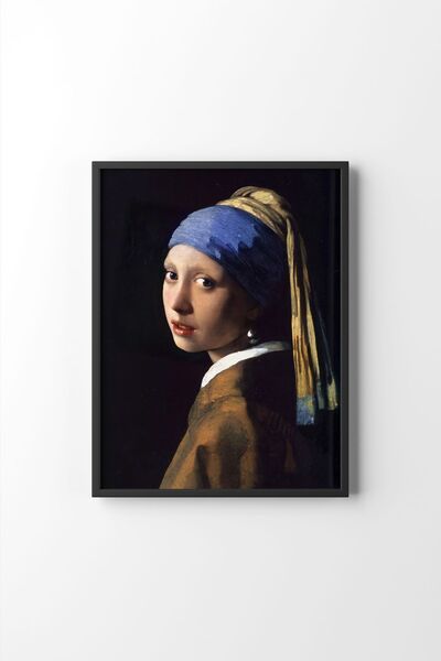 epiqart Με Πέρλες Σκουλαρίκια για Κορίτσι - Μαύρος Σκελετός