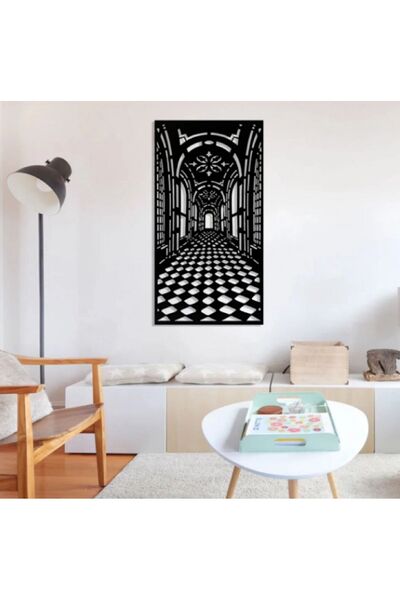 Rapithwin Διακοσμητικό Ξύλινο Πίνακα Τοίχου "Διάδρομος του Ιστορικού Βασιλείο...