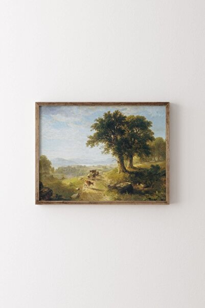 epiqart Landscape - Wooden Patterned Frame