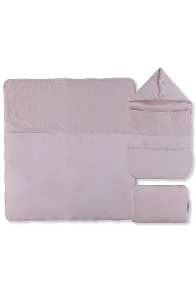Bebetto Set de deschidere inferioară Pure Lady 3 piese Interloc - P518, 75/80x85cm