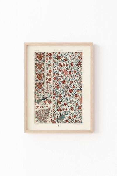 epiqart Περσικό πλαίσιο με ξύλινο σχέδιο