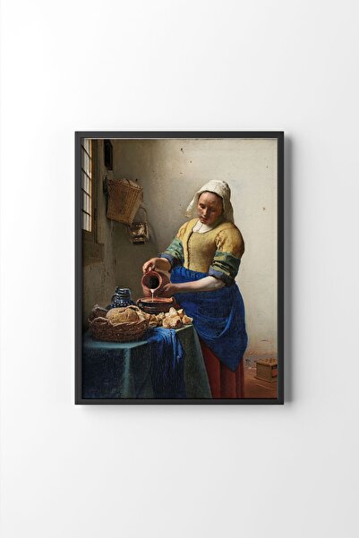 epiqart Milkmaid - Black Frame