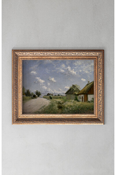 artflow Köy Manzarası - Çerçeve