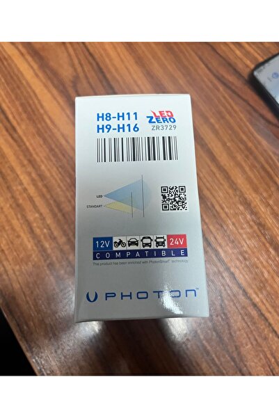 Photon Honda Civic VTEC-FD6-FB7-FC5 SİS Uyumlu Photon ZERO Serisi 6500K FANSIZ Led Xenon H11 12-24v