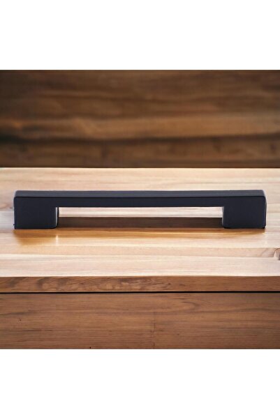 Badem10 (SERT PLASTİK) Köprü 192 Mm Siyah Mobilya Mutfak Çekmece Dolabı Dolap Kulpu Kulbu Kulpları 10 Adet