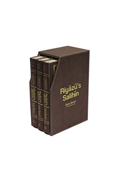 Semerkand Kitap Riyazüs Salihin 3 Cilt | Özel Tasarım Taba | Imam Nevevi