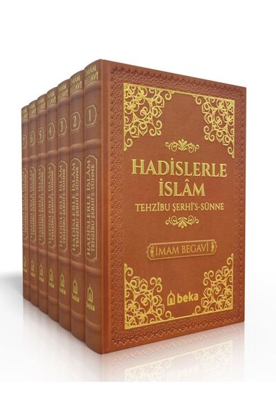 Beka Yayınları Hadislerle İslam - Tehzibu Şerhis Sünne – 7 Cilt Takım – Termo...