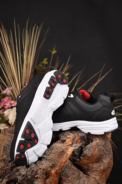 M.P. Erkek Kışlık Su Geçirmez Kaydırmaz Eva Taban Hafif Ortopedi Siyah Tarz Spor Ayakkabı