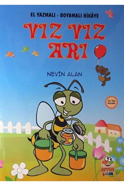 Siyer Yayınları Buzzing Bee / Handwritten and Painted Story