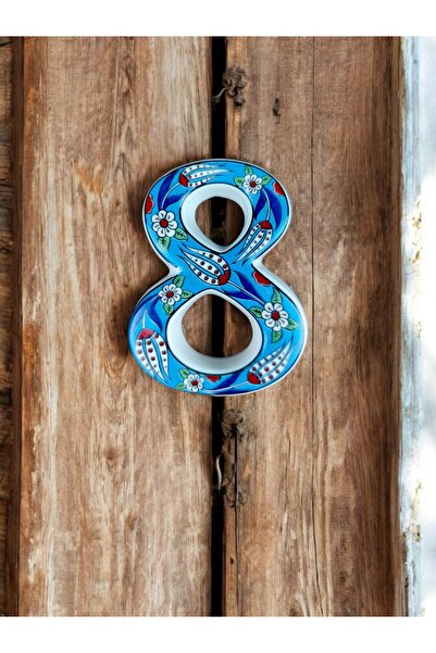 qtahya homes queen of kütahya Ceramic Door Number Authentic Pattern