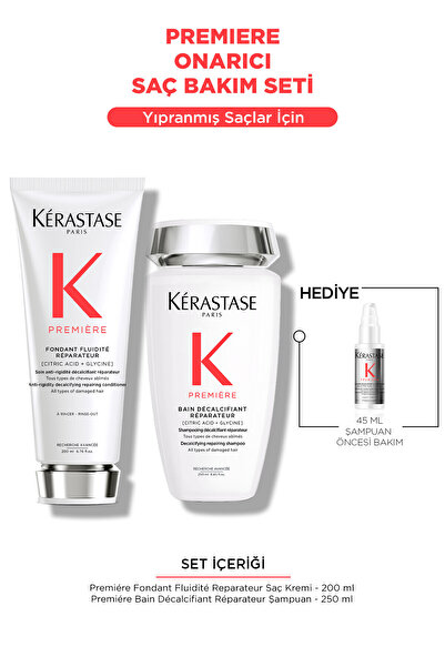 Kerastase Besleyici & Onarıcı Bain Şampuan ve Fondant Krem….Premiere Onarıcı ...