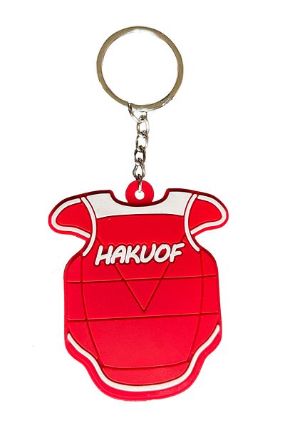 hakuof سلسلة مفاتيح التايكوندو التايكوندو - هدف ركلة الحرس النقي، زي دوبوك الأنمي