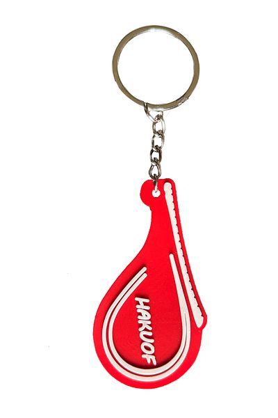 hakuof Taekwondo Taekwondo Keychain Keychain - Safeguard Kicking Target, Dobok Uniform Anime