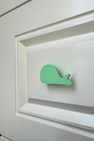 Pomerol Mâner pentru dulap Green Whale - Mâner pentru mobilier modern, elegan...