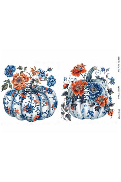LİNEART Brass Patterned Lineart Decopage Paper - La-Kbk1
