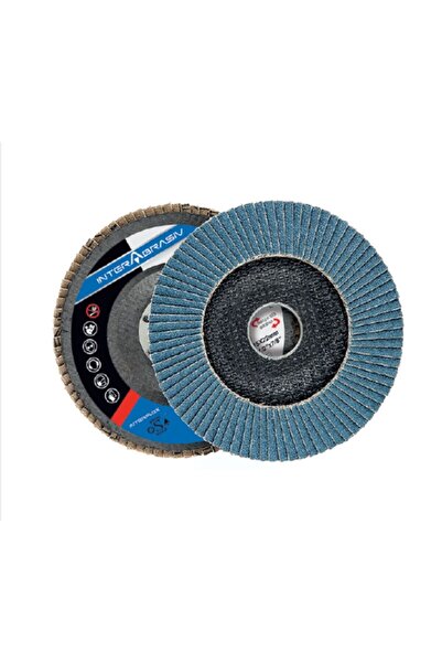 İnter Interflex 115*22.23 Flap Disk Sanders - 120 Sands (10 Pcs)