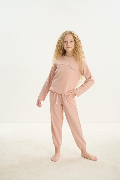 Sevim Комплект пижама с дълъг ръкав за момиче - C0T3N7O8