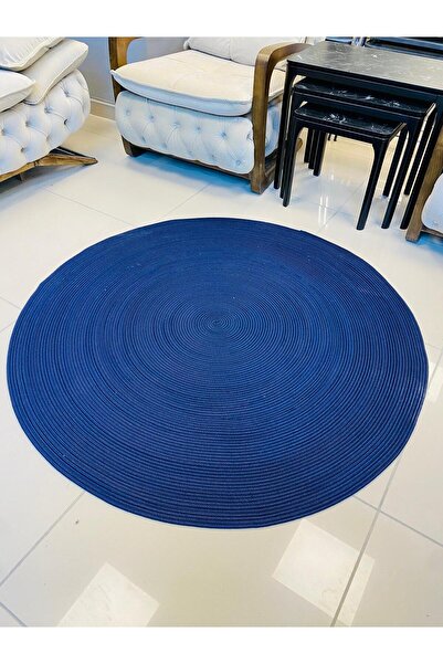 Genel Markalar jüt Hasır görünümlü Desenli Modern El Örgüsü daire Halı Kilim