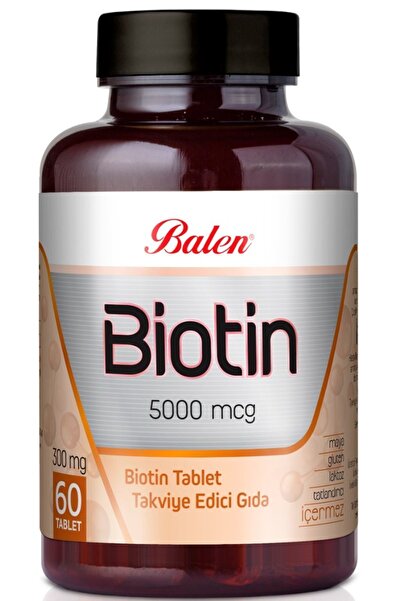 Balen 300 Mg Biotin 60 Tablets - Food Supplement