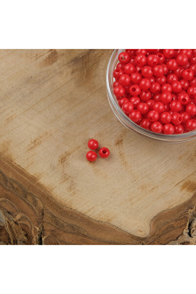 Prestij Boncuk خرزة مكرامية حمراء موديل 6 ملم - 500 جرام