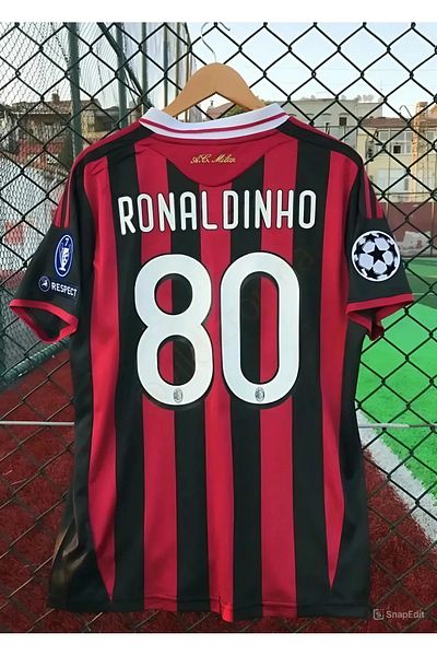 Bytrendyman Ronaldinho Adult and Kids Football Shirt