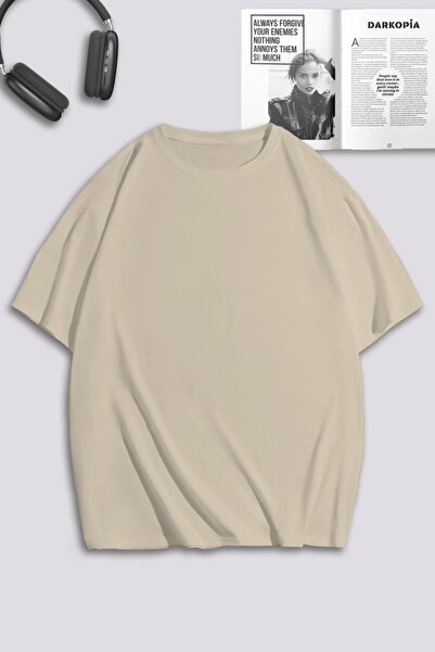 darkopia Unisex Σαχμισκέ ΜακΚουίν και Σάλι ΜΕ ΤΥΠΩΜΑ ΠΙΣΩ Ρούχο Ζευγαριού Oversize T-shirt Σετ των 2