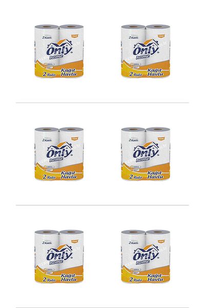 YÖNTEM KAĞIT 6 Pack of 2 Roll Paper Towels