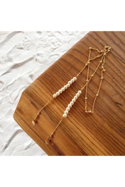 Genel Markalar Inci Pearl Zincir Kadın Gözlük Ve Maske Askısı/ Zinciri/ Ipi