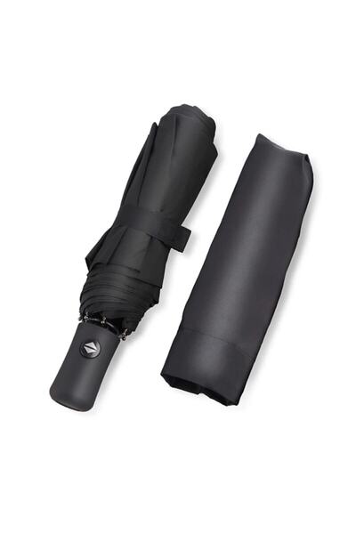 Kemer Dünyası Tam Otomatik Kaliteli Siyah Şemsiye