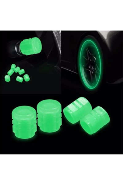 Cartex Yeşil Fosforlu Sibop Kapağı Gece Parlayan Sibob Kapağı