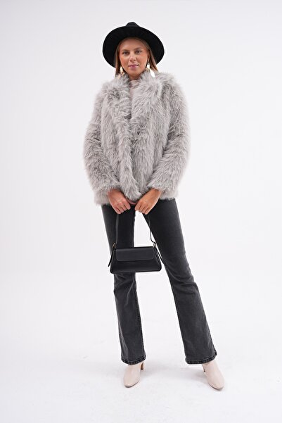 NAVY Μπουφάν με γούνινο γιακά