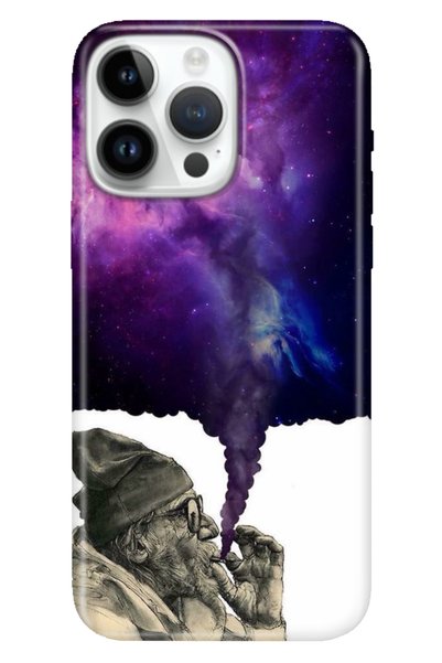 Cekuonline iPhone 16 Pro Max Case Silicone Printed 16 Pro Max Cover Smoke