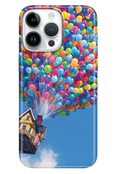 Cekuonline Case for iPhone 16 Pro Case Phone Case 16 Pro Printed Bubble House