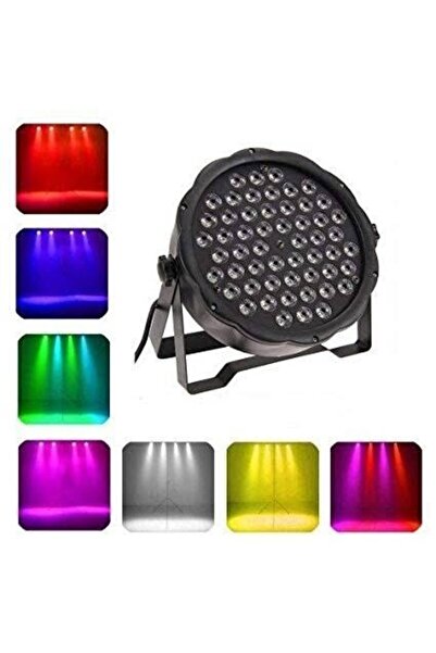 54x1 W Led Slim Par Isik Rgb