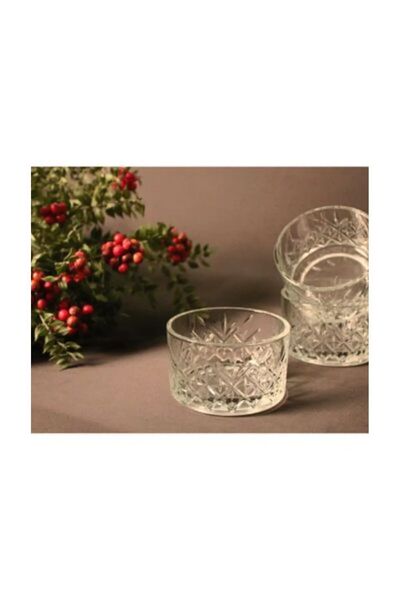 Paşabahçe Timeless Çerezlik Kase Küçük 6 Lı Cam Reçellik , Lokumluk