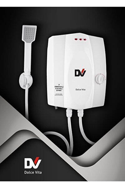 Dolce Vita Banyo Tipi Elektrikli Ani Su Isıtıcısı Şofben 8000 (BAYMAK GÜVENCESİ İLE)