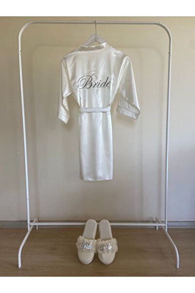 Eliza Bride Bride Sabahlık ve Terlik