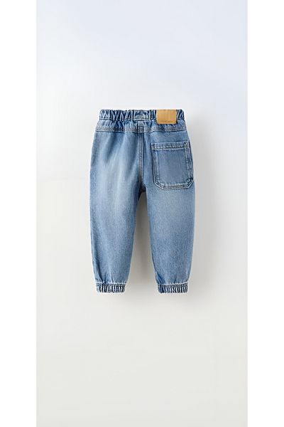 Teeny Weeny Kids Pantaloni de jogger confortabili, unisex, cu talie elastică, sezon nou