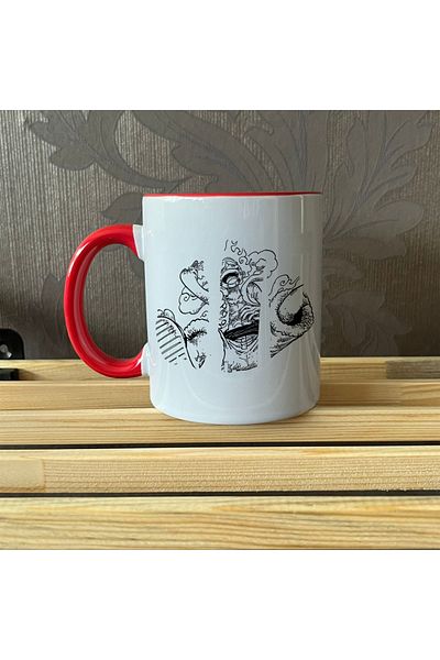 Kupabaskıcısı One Piece Luffy Mug - One Piece Mug Set